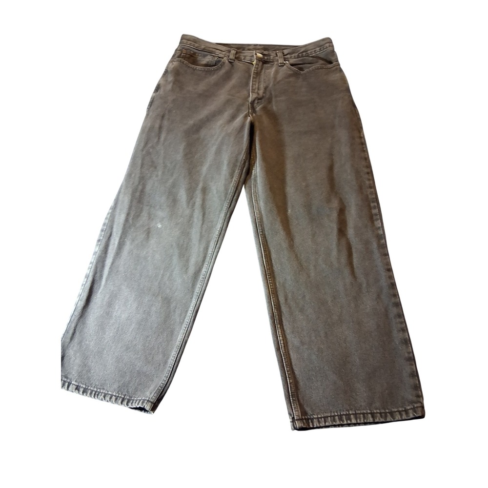 Levis 578 Baggy Jeans Mens 34x30 Faded Black Wide Leg Denim Pants